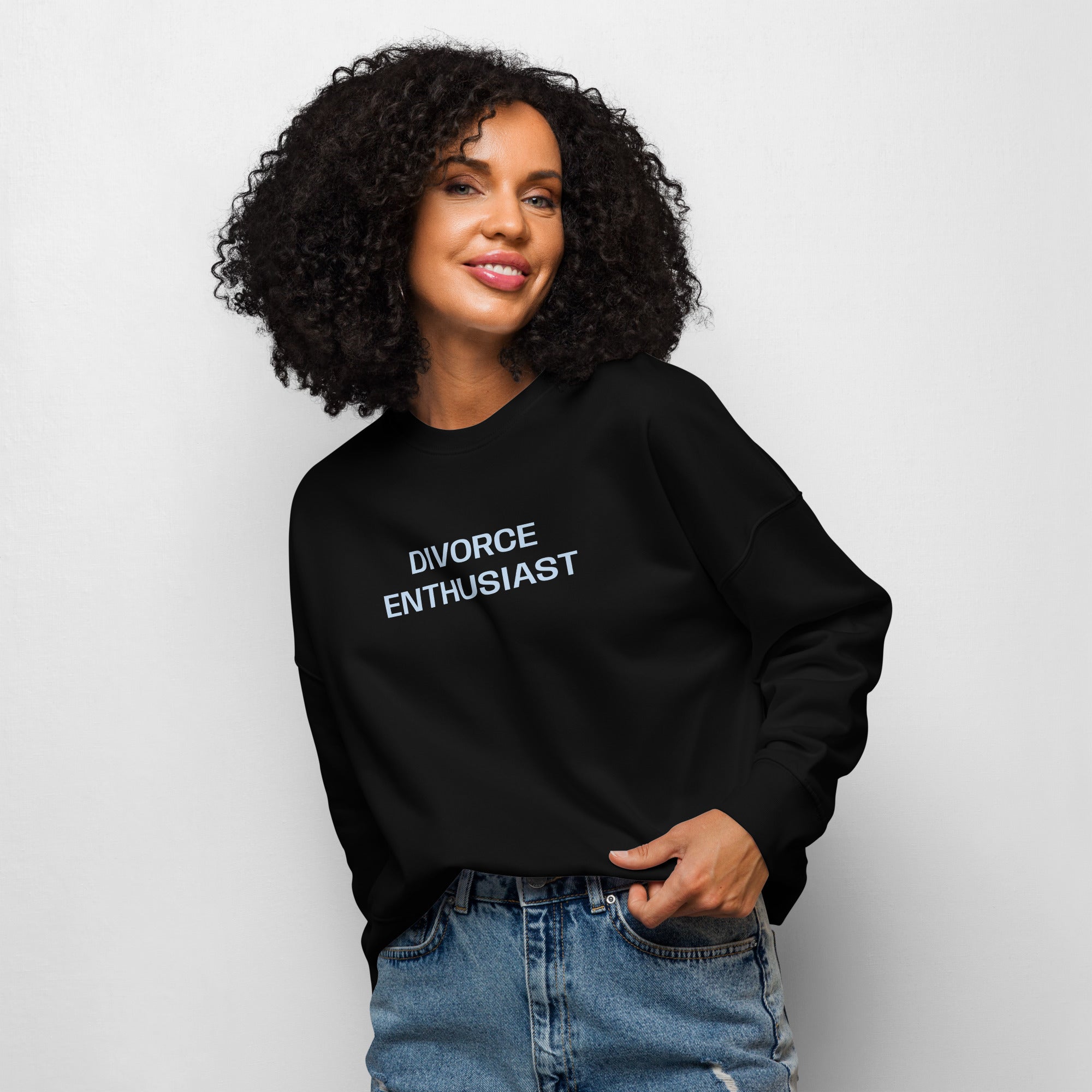 Women’s organic crew neck sweatshirt