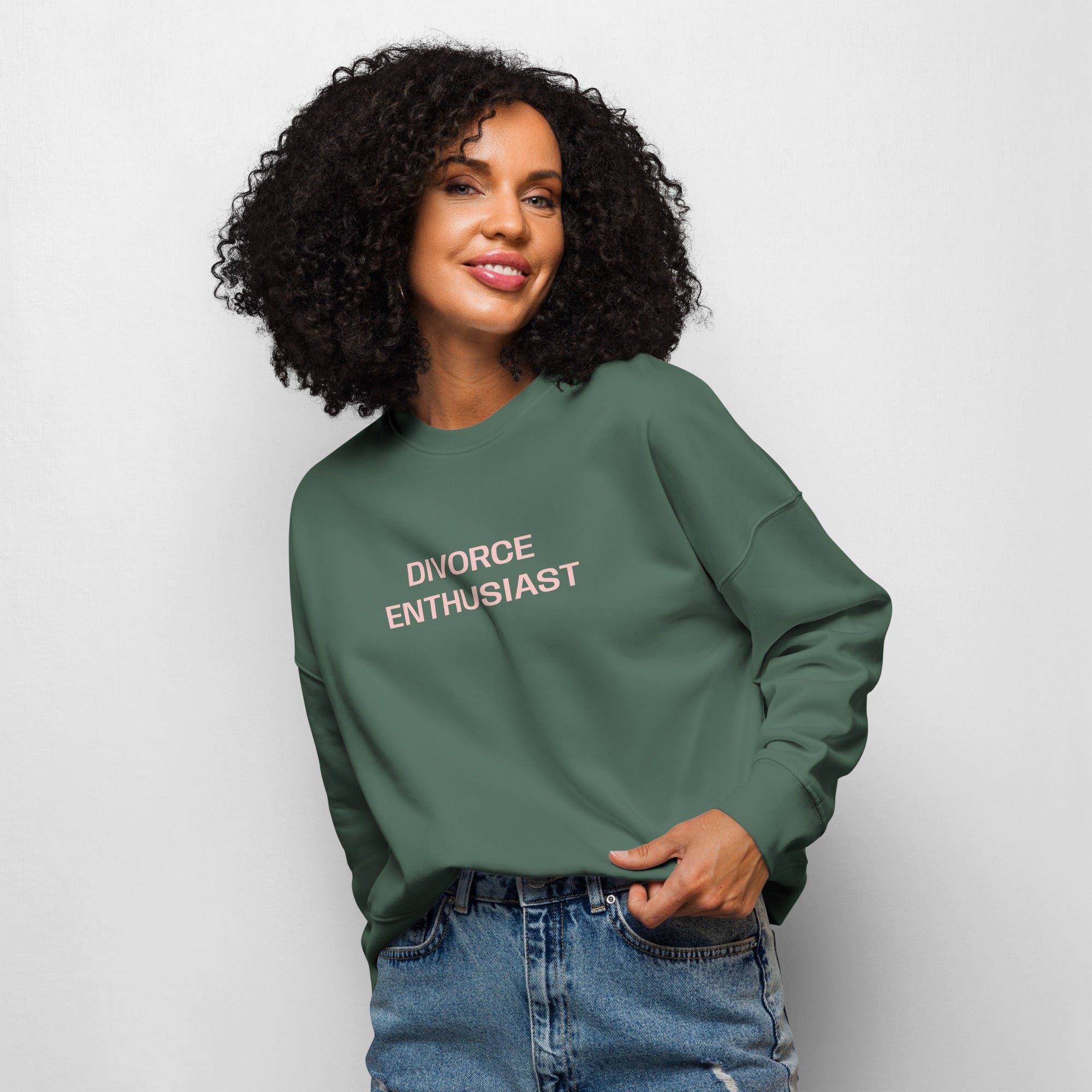 Women’s organic crew neck sweatshirt