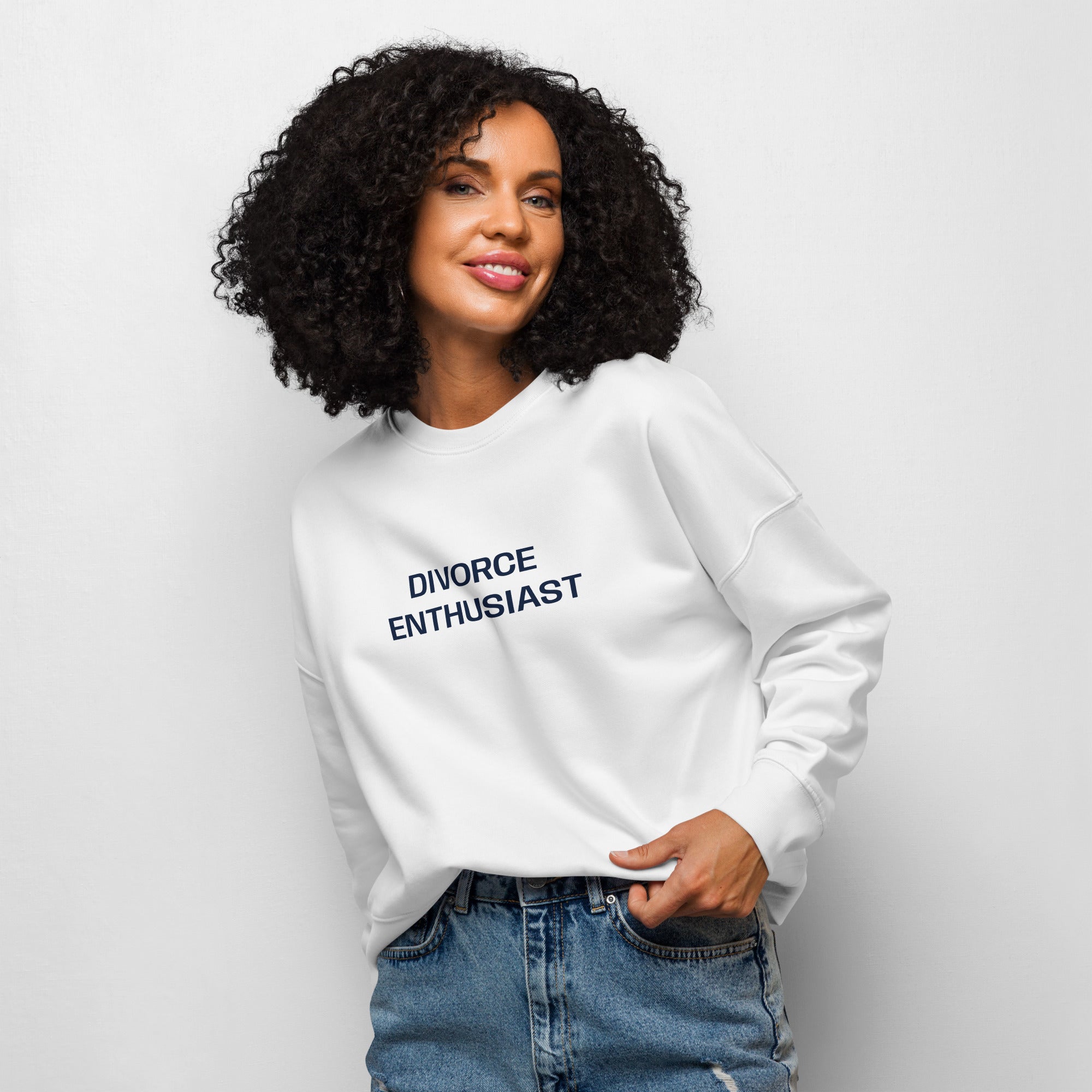Women’s organic crew neck sweatshirt